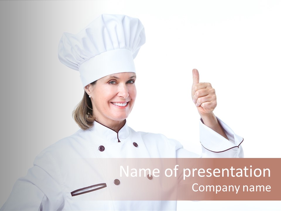 Food Job Culinary PowerPoint Template