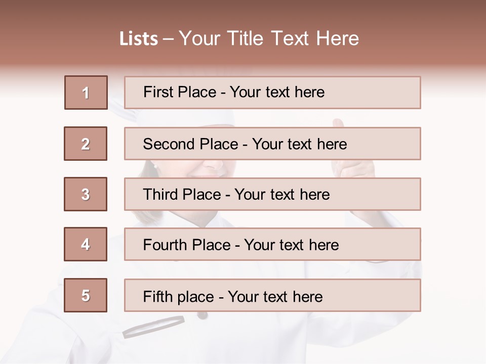 Food Job Culinary PowerPoint Template