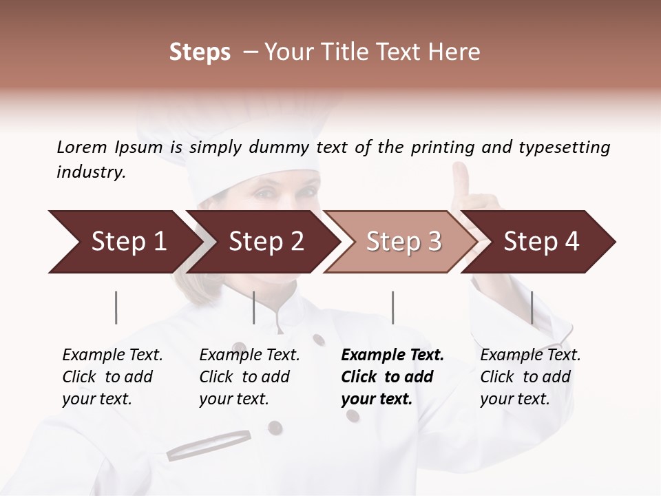 Food Job Culinary PowerPoint Template