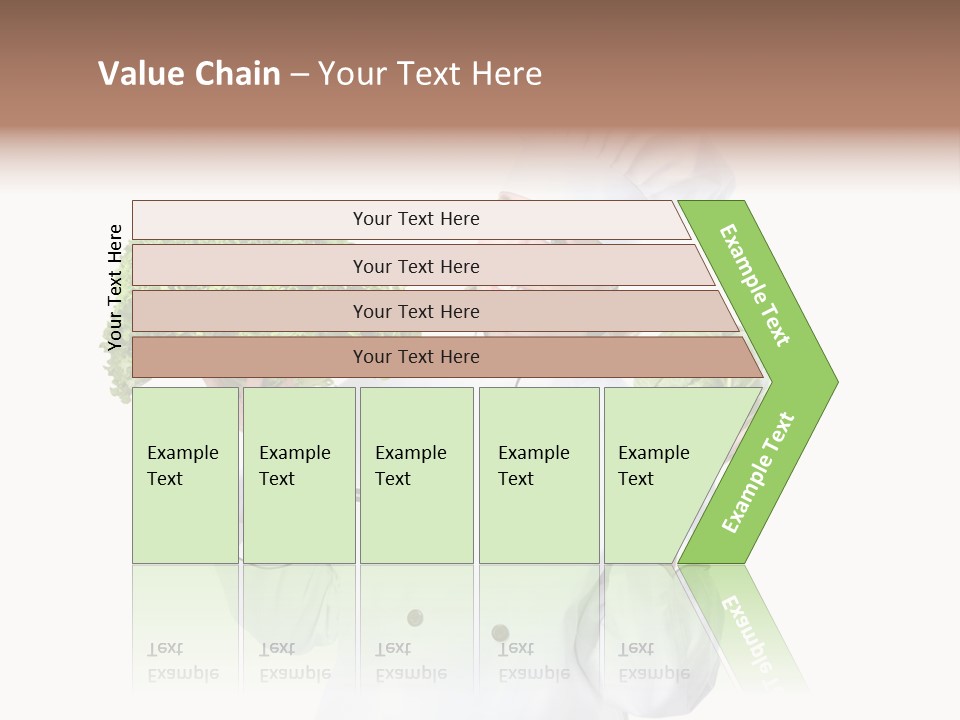 Culinary Mature Woman PowerPoint Template