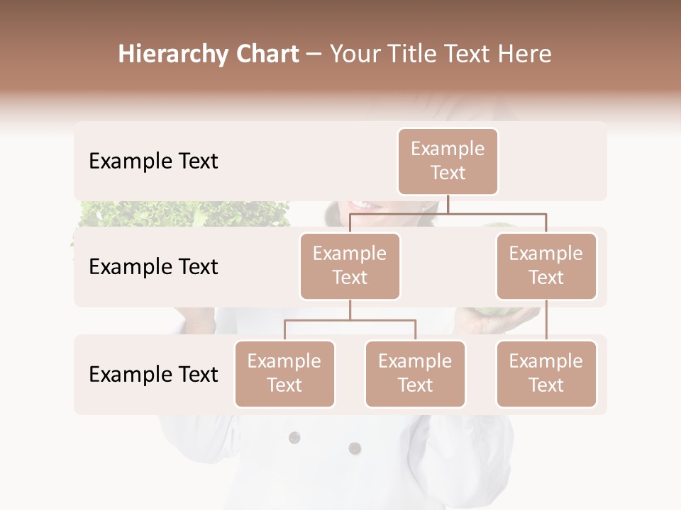 Culinary Mature Woman PowerPoint Template