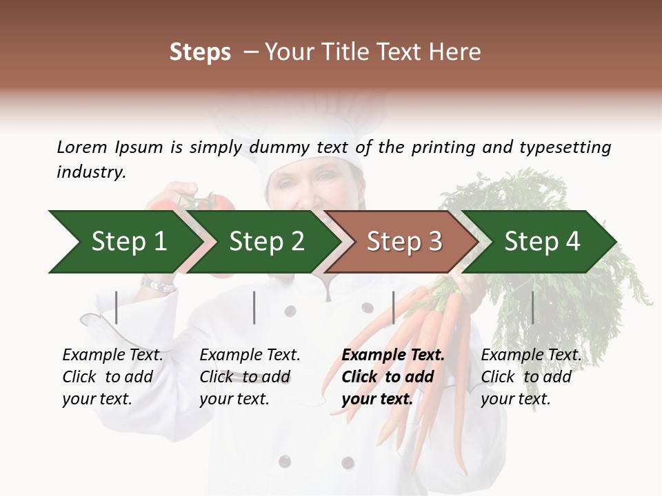 Menu Gourmet Culinary PowerPoint Template