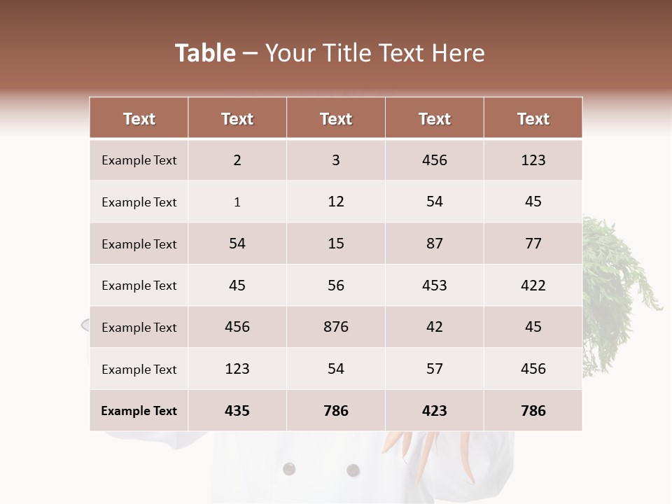 Menu Gourmet Culinary PowerPoint Template