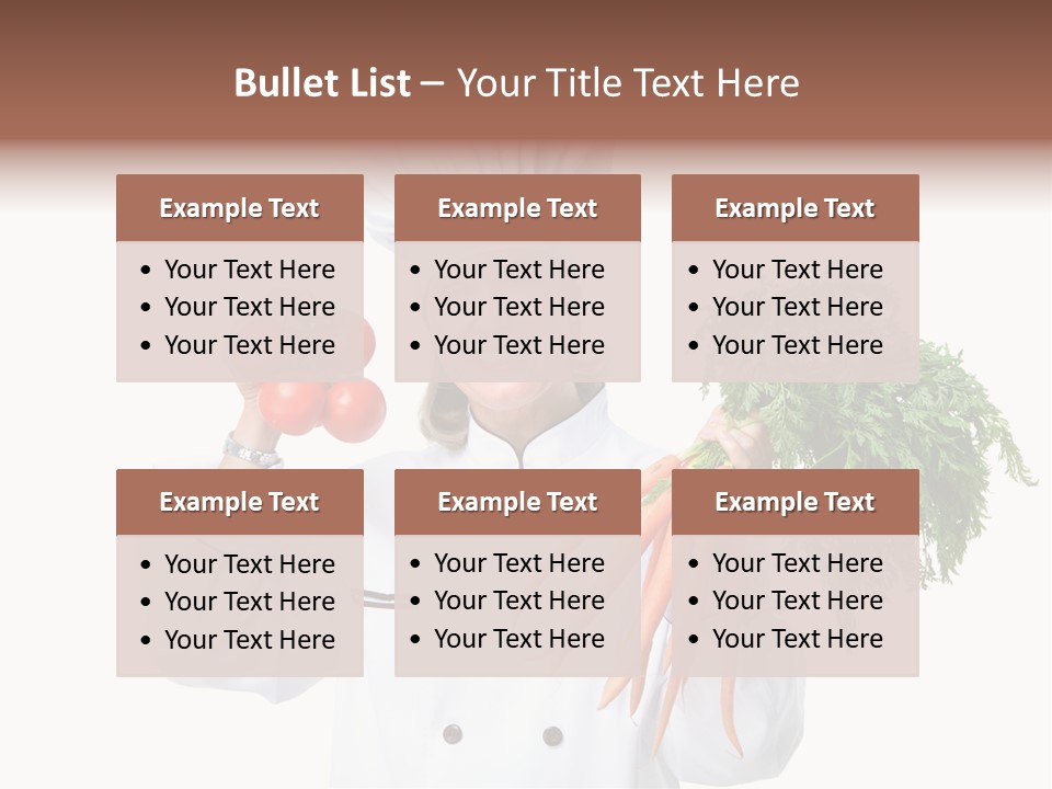 Menu Gourmet Culinary PowerPoint Template