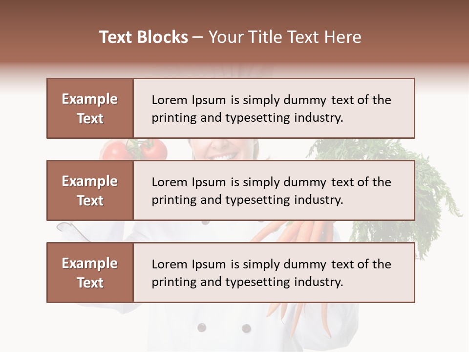 Menu Gourmet Culinary PowerPoint Template