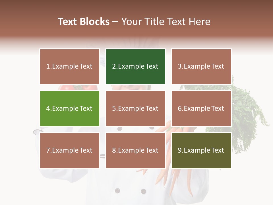 Menu Gourmet Culinary PowerPoint Template