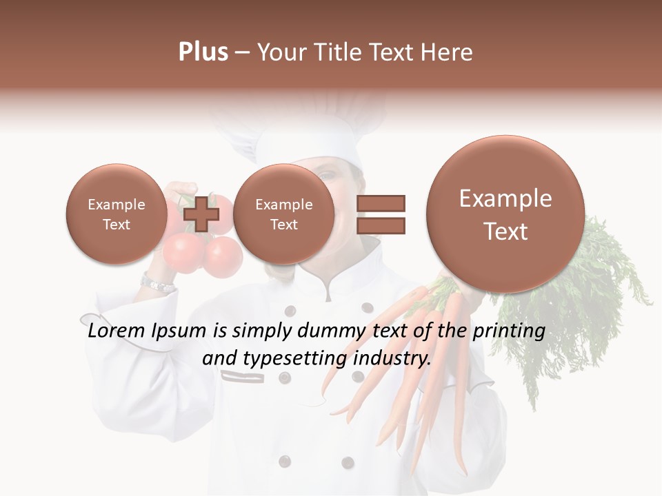 Menu Gourmet Culinary PowerPoint Template