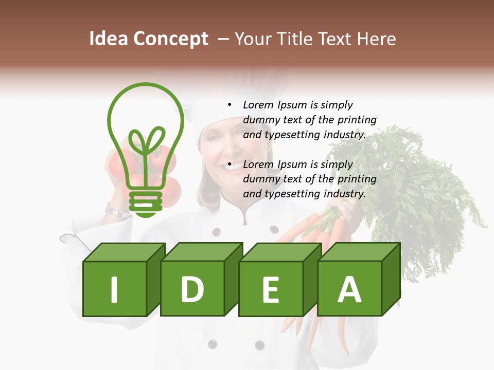 Menu Gourmet Culinary PowerPoint Template