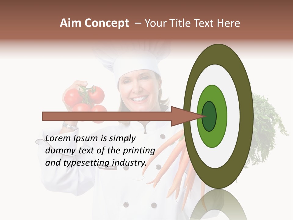 Menu Gourmet Culinary PowerPoint Template