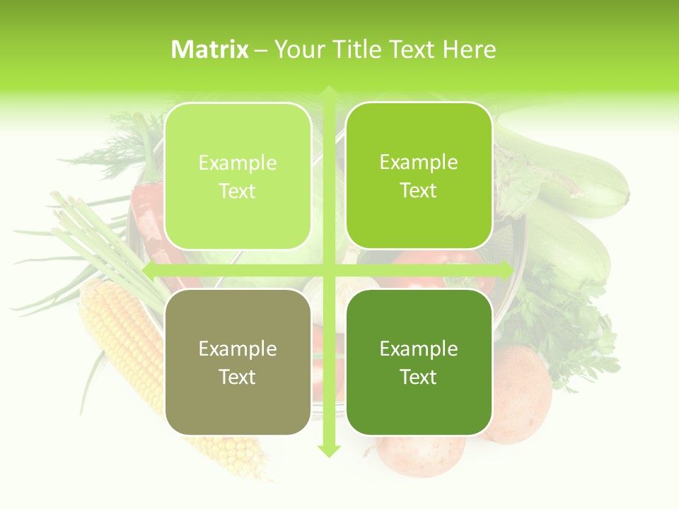 Potato Eggplant Fresh PowerPoint Template