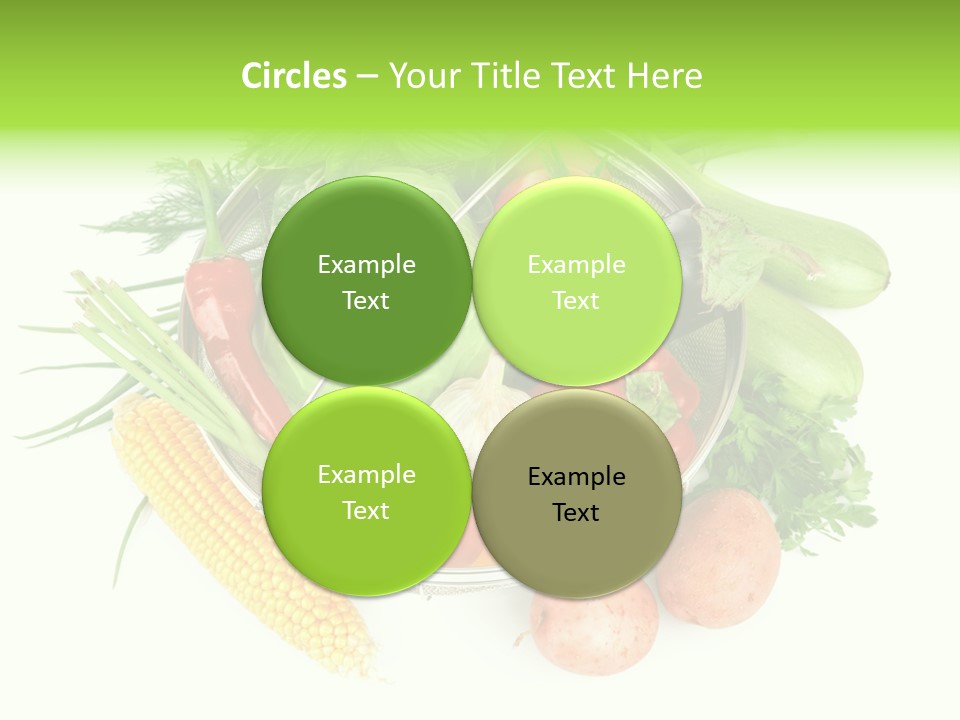 Potato Eggplant Fresh PowerPoint Template