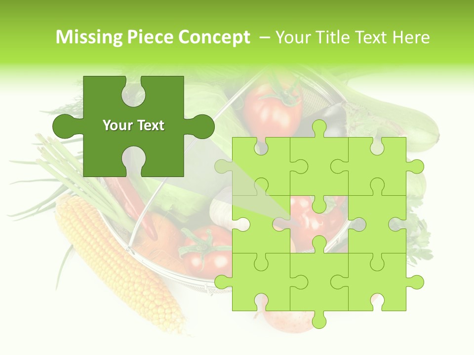 Potato Eggplant Fresh PowerPoint Template