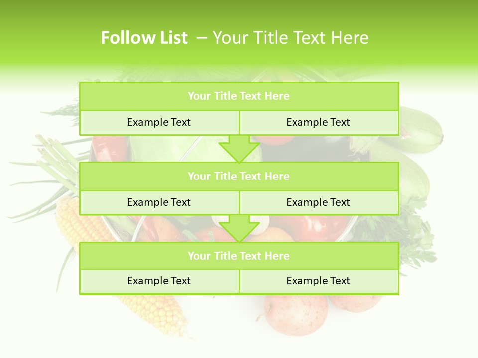 Potato Eggplant Fresh PowerPoint Template
