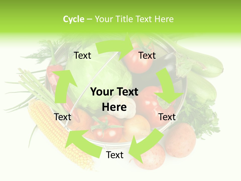 Potato Eggplant Fresh PowerPoint Template