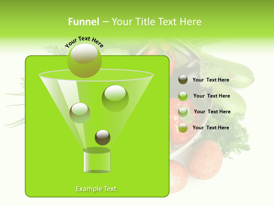 Potato Eggplant Fresh PowerPoint Template