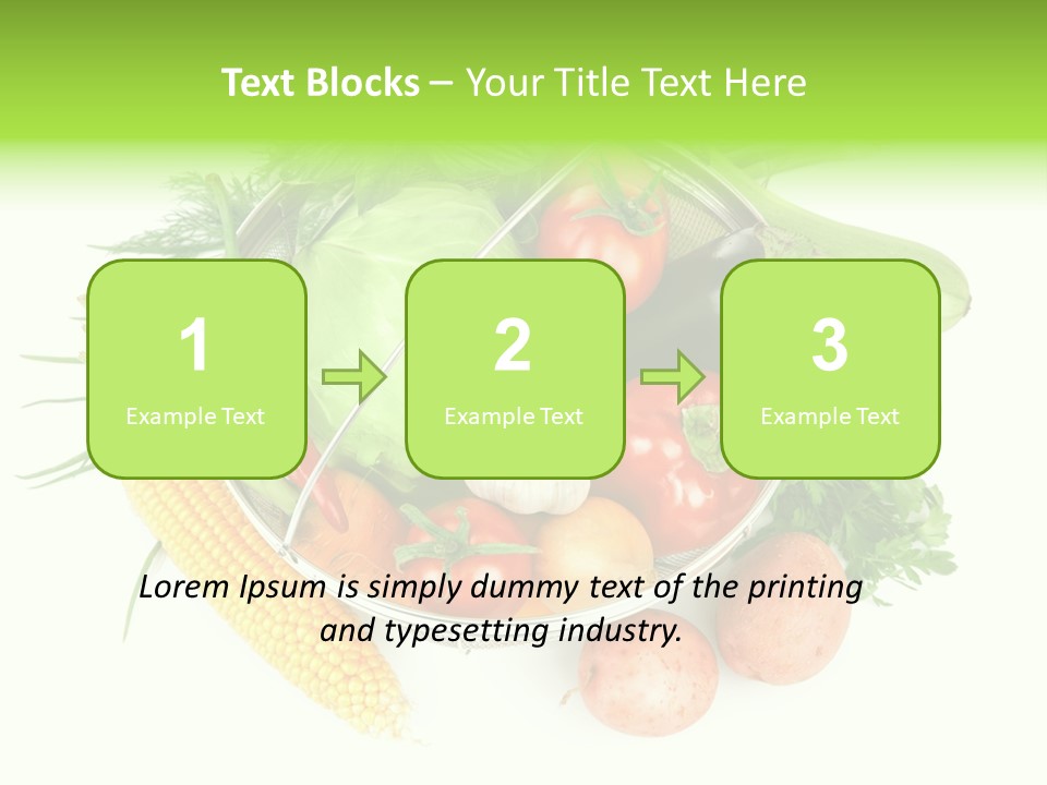 Potato Eggplant Fresh PowerPoint Template