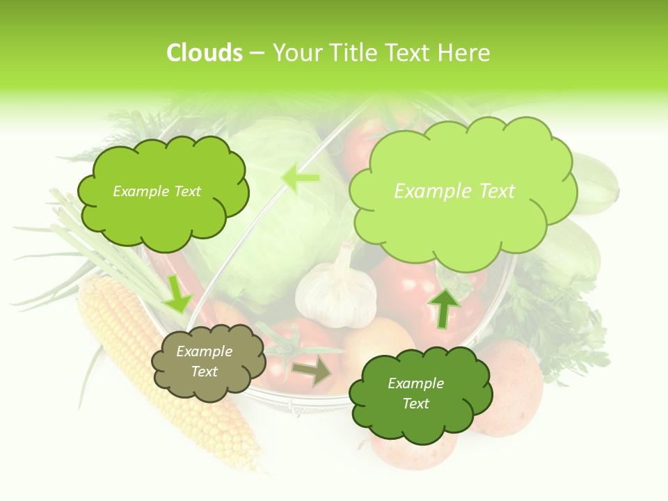 Potato Eggplant Fresh PowerPoint Template