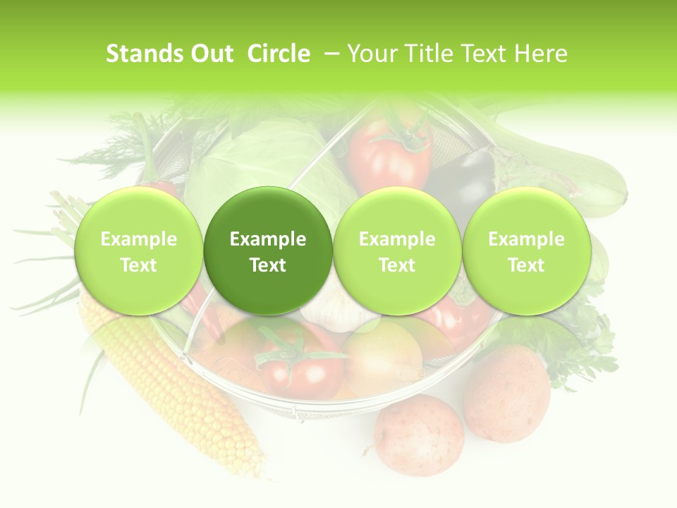 Potato Eggplant Fresh PowerPoint Template