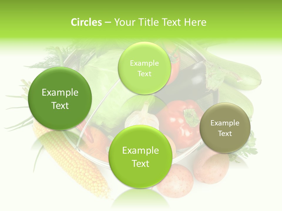 Potato Eggplant Fresh PowerPoint Template