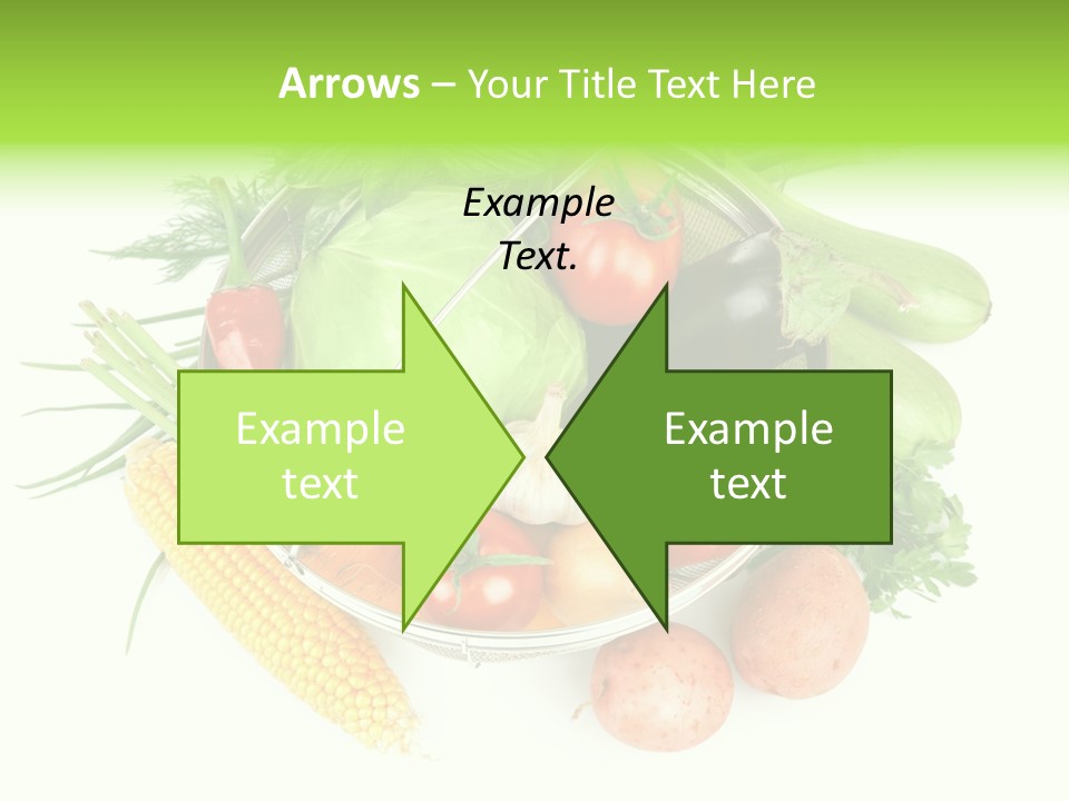 Potato Eggplant Fresh PowerPoint Template