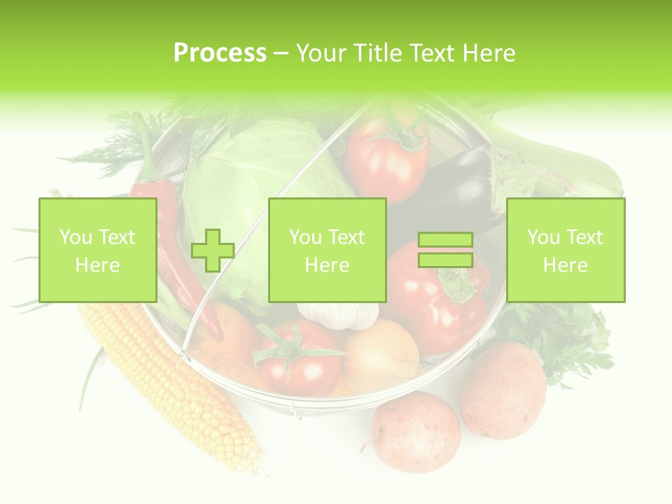 Potato Eggplant Fresh PowerPoint Template