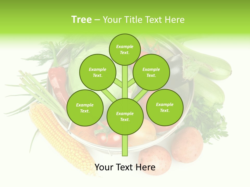 Potato Eggplant Fresh PowerPoint Template