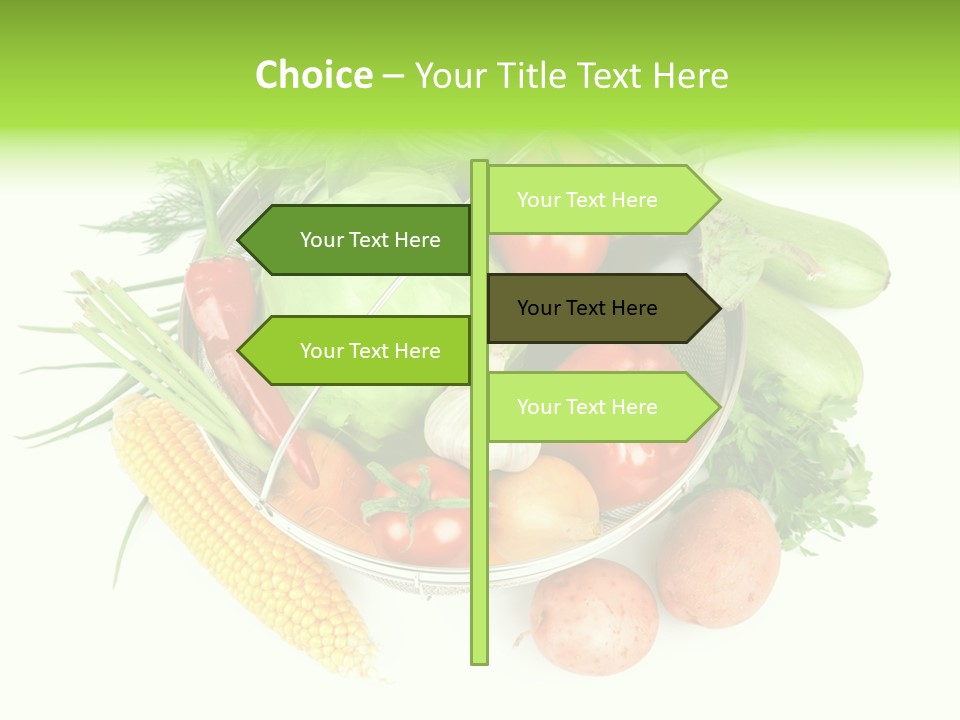 Potato Eggplant Fresh PowerPoint Template