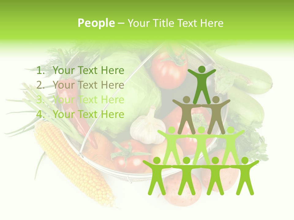 Potato Eggplant Fresh PowerPoint Template