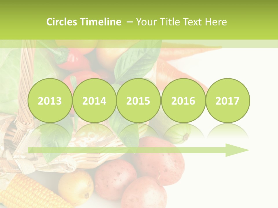 Potato Object White PowerPoint Template