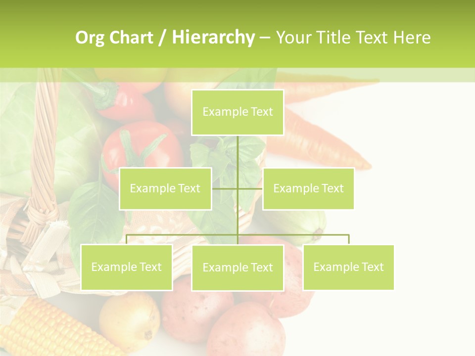 Potato Object White PowerPoint Template