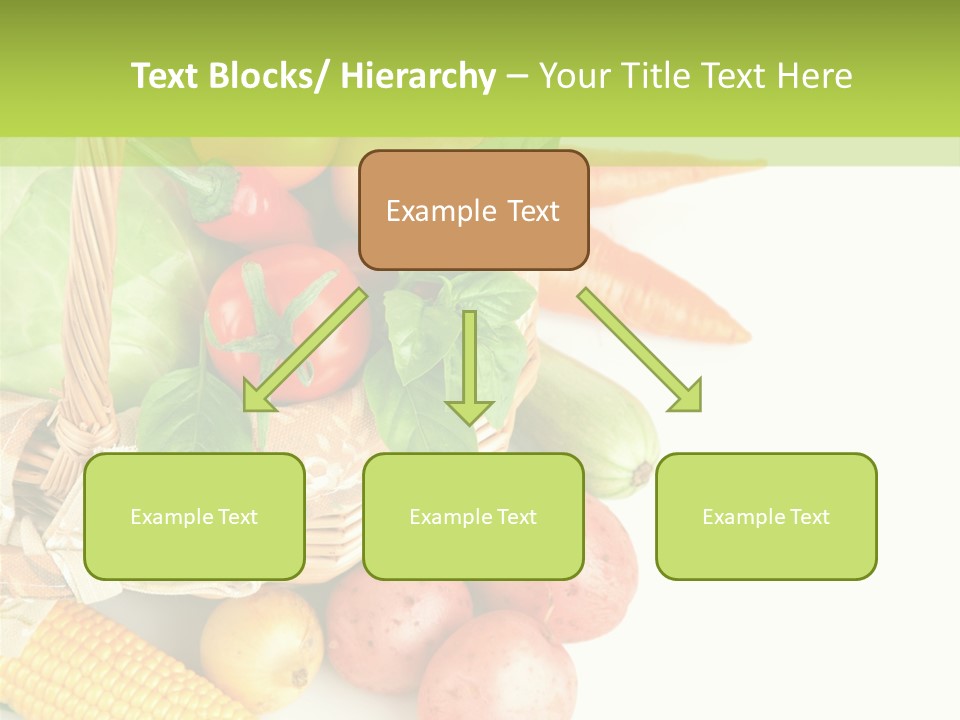 Potato Object White PowerPoint Template