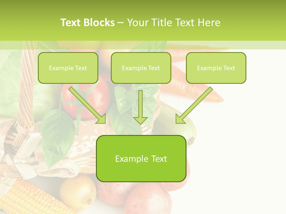 Potato Object White PowerPoint Template