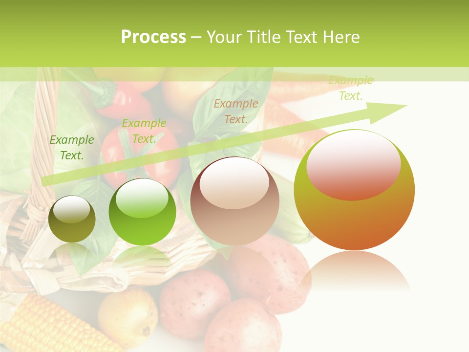 Potato Object White PowerPoint Template
