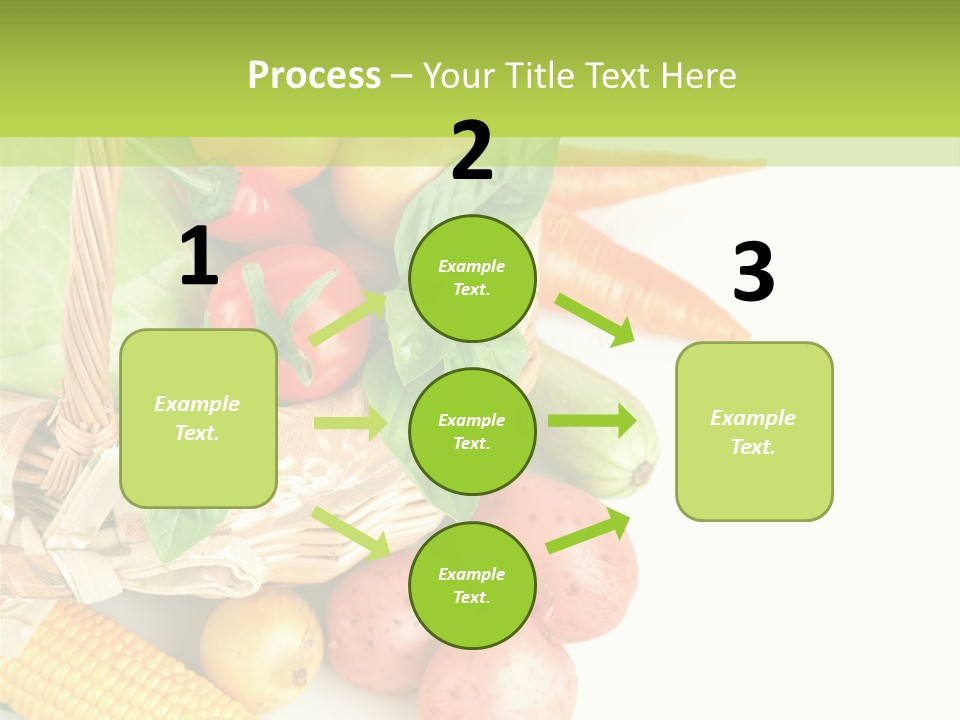 Potato Object White PowerPoint Template