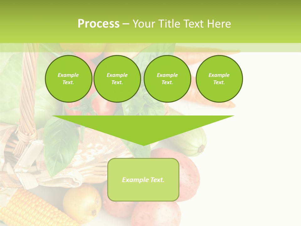 Potato Object White PowerPoint Template