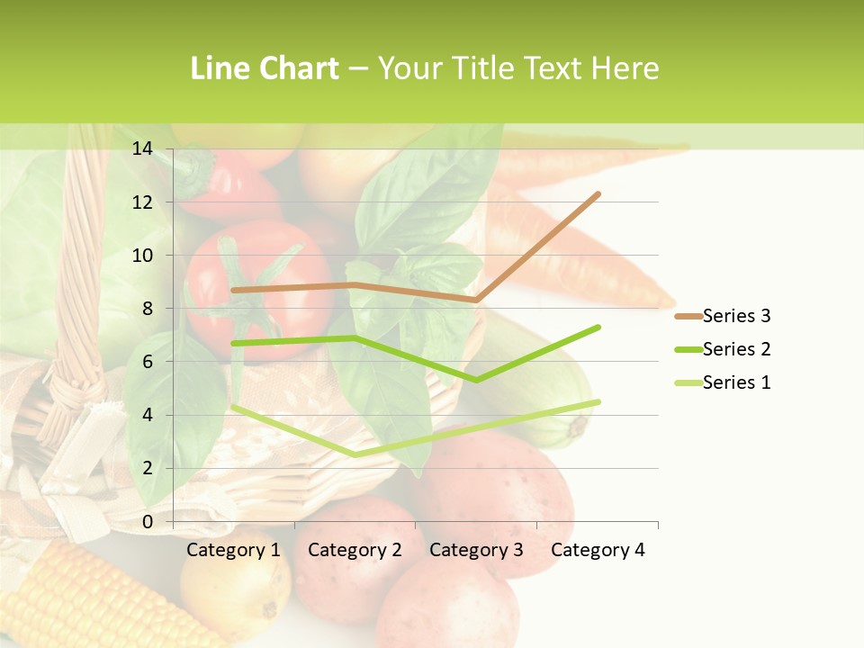 Potato Object White PowerPoint Template