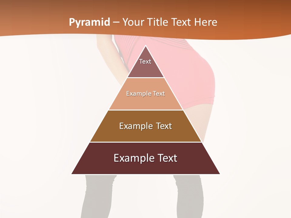 Graceful Hairstyle Hand PowerPoint Template