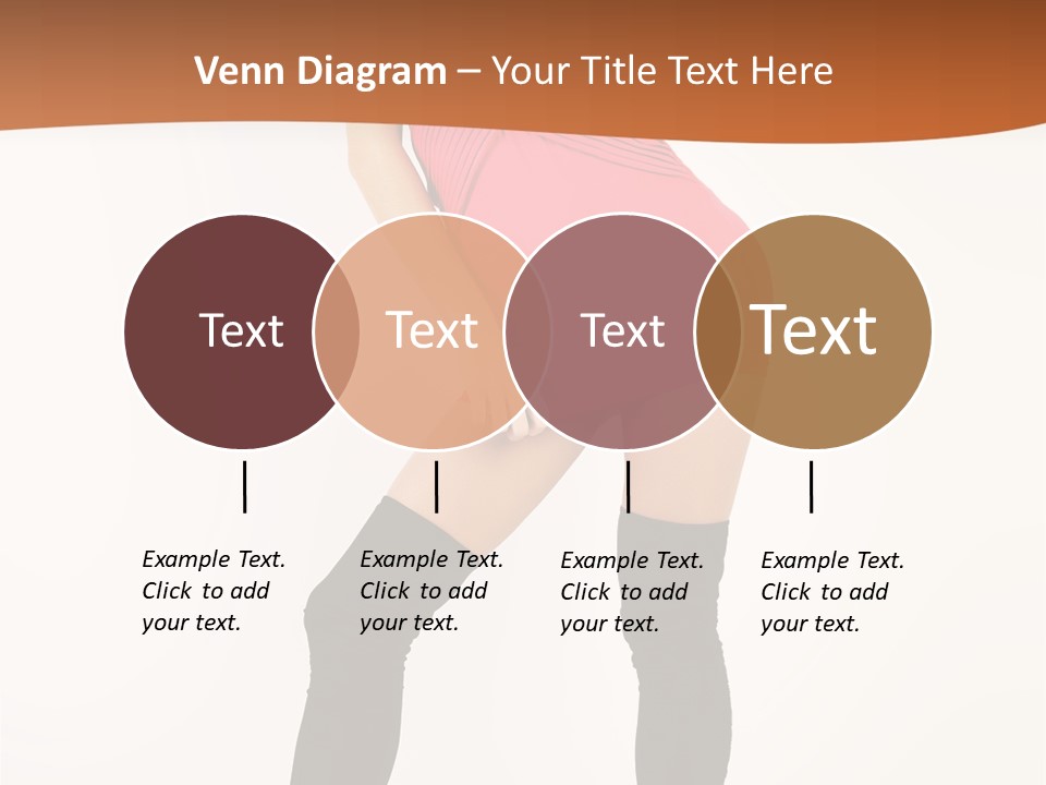 Graceful Hairstyle Hand PowerPoint Template