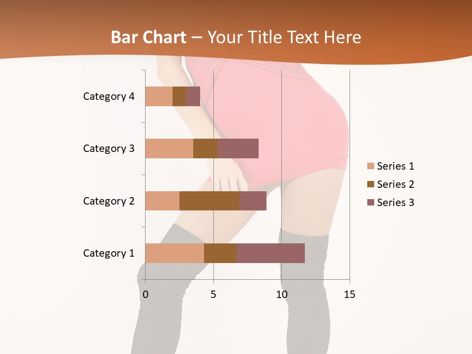 Graceful Hairstyle Hand PowerPoint Template