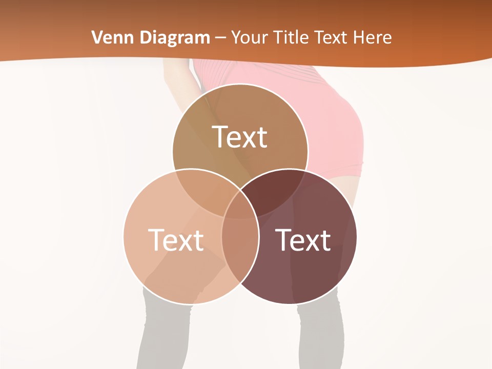 Graceful Hairstyle Hand PowerPoint Template