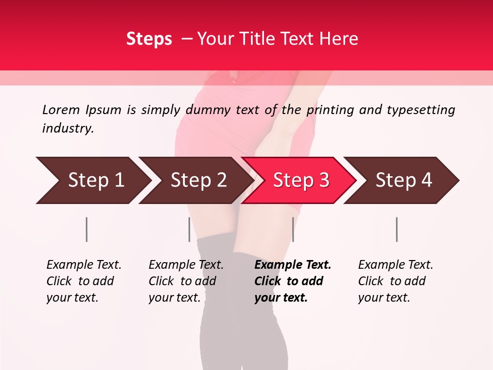 Female Sensuality Elegant PowerPoint Template
