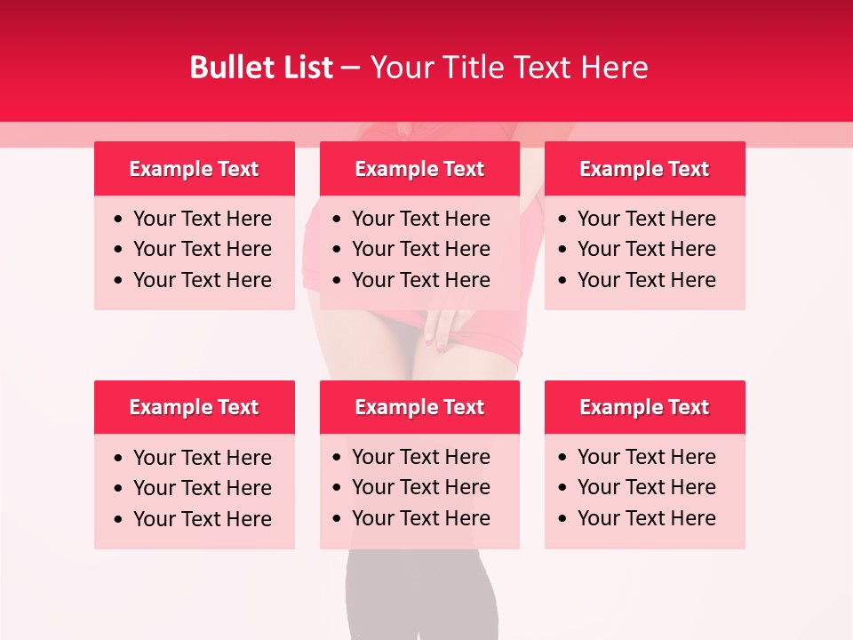 Female Sensuality Elegant PowerPoint Template