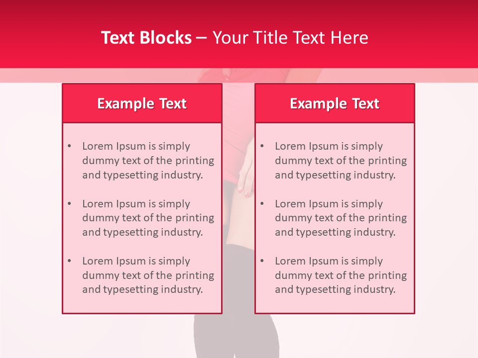 Female Sensuality Elegant PowerPoint Template