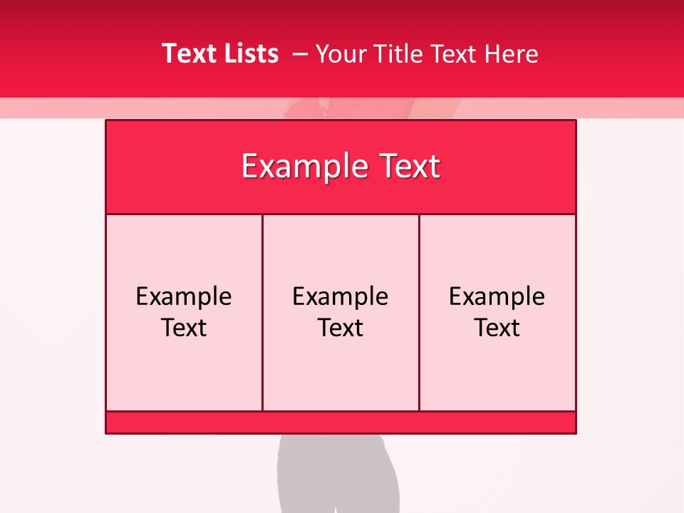 Female Sensuality Elegant PowerPoint Template