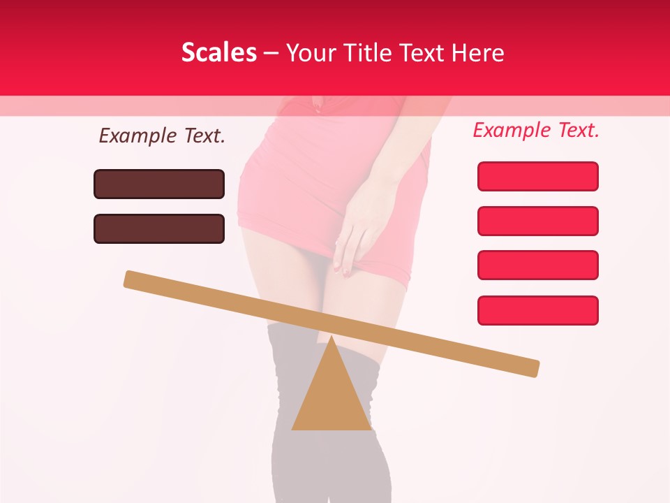 Female Sensuality Elegant PowerPoint Template