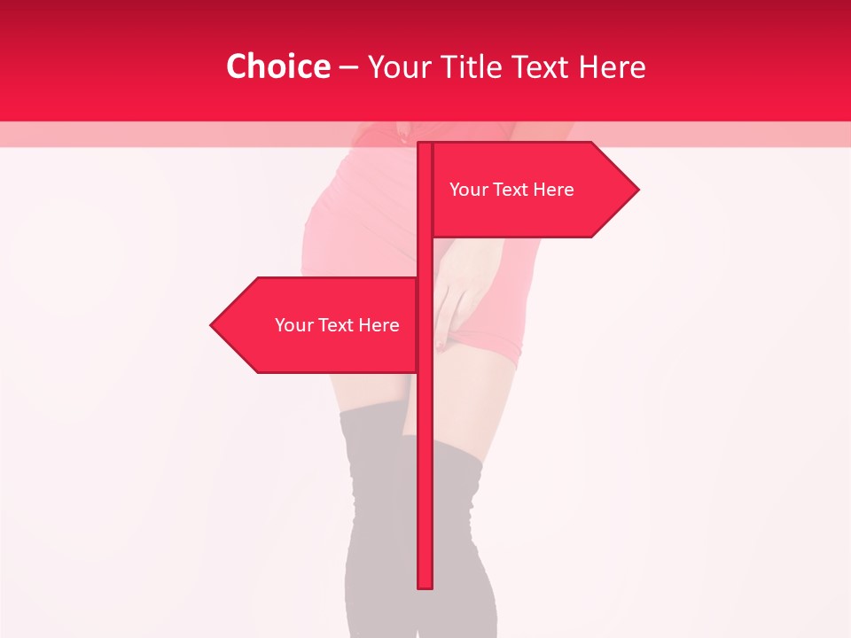 Female Sensuality Elegant PowerPoint Template