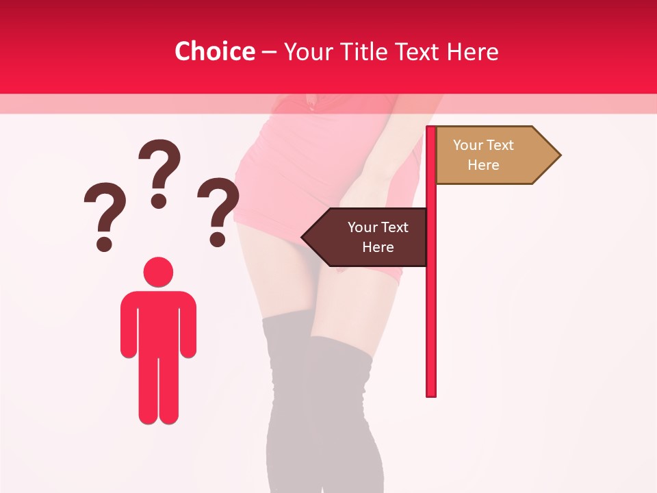 Female Sensuality Elegant PowerPoint Template