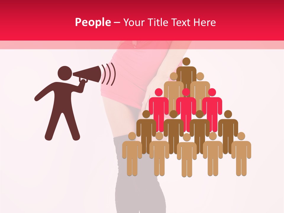 Female Sensuality Elegant PowerPoint Template