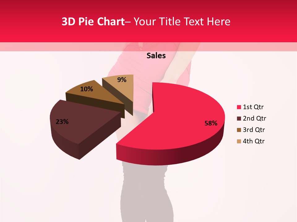 Female Sensuality Elegant PowerPoint Template