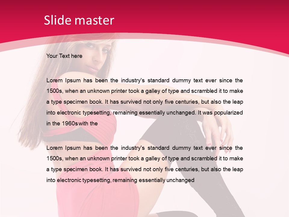 Beautiful Hand Stylish PowerPoint Template